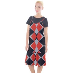 Abstract pattern geometric backgrounds   Camis Fishtail Dress