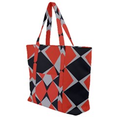 Abstract pattern geometric backgrounds   Zip Up Canvas Bag