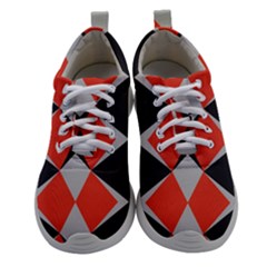 Abstract pattern geometric backgrounds   Athletic Shoes