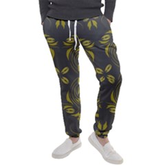 Folk flowers print Floral pattern Ethnic art Men s Jogger Sweatpants