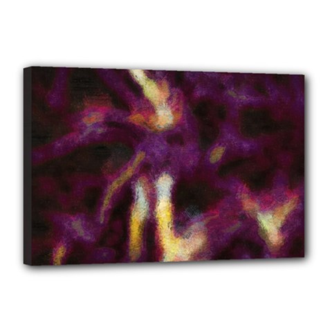 Requiem  Of The Purple Stars Canvas 18  X 12  (stretched) by DimitriosArt