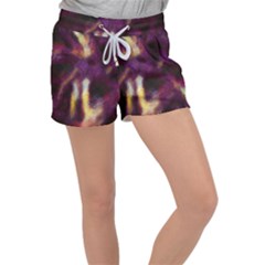 Requiem  Of The Purple Stars Velour Lounge Shorts by DimitriosArt