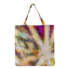 Requiem  Of The Rainbow Stars Grocery Tote Bag by DimitriosArt