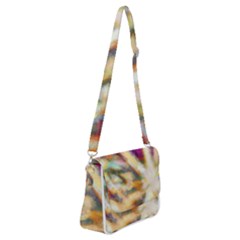 Requiem  Of The Rainbow Stars Shoulder Bag With Back Zipper by DimitriosArt