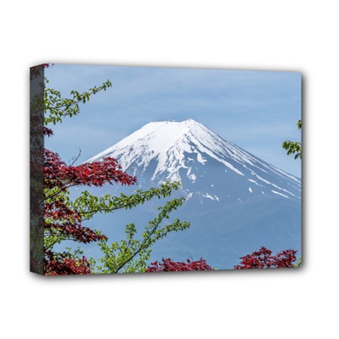 Mountain-mount-landscape-japanese Deluxe Canvas 16  X 12  (stretched) 