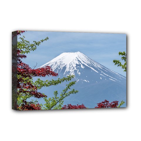 Mountain-mount-landscape-japanese Deluxe Canvas 18  X 12  (stretched)