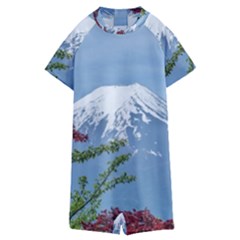 Mountain-mount-landscape-japanese Kids  Boyleg Half Suit Swimwear