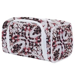 Texture Mosaic Abstract Design Toiletries Pouch