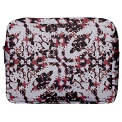 Texture Mosaic Abstract Design Make Up Pouch (large) by dflcprintsclothing