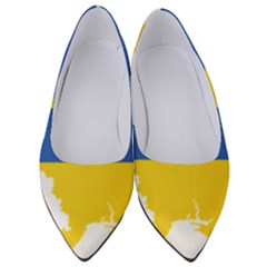 Ukraine Flag Map Women s Low Heels by abbeyz71