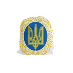 Greater Coat Of Arms Of Ukraine, 1918-1920  Drawstring Pouch (medium) by abbeyz71