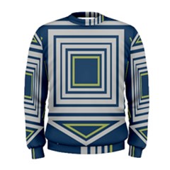 Abstract pattern geometric backgrounds   Men s Sweatshirt