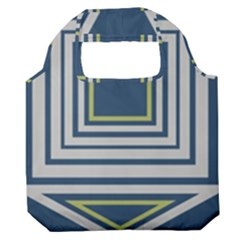 Abstract Pattern Geometric Backgrounds   Premium Foldable Grocery Recycle Bag by Eskimos