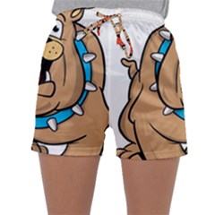 Bulldog-cartoon-illustration-11650862 Sleepwear Shorts