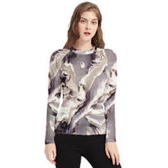 Abstract Wannabe Two Women s Long Sleeve Rash Guard by MRNStudios