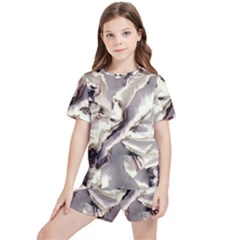 Abstract Wannabe Two Kids  Tee And Sports Shorts Set by MRNStudios