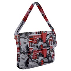 Tractor Parked, Olympus Mount National Park, Greece Buckle Messenger Bag by dflcprintsclothing