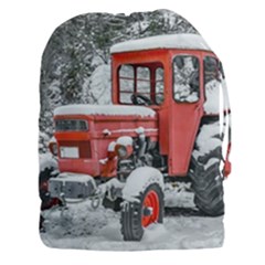 Tractor Parked, Olympus Mount National Park, Greece Drawstring Pouch (3xl) by dflcprintsclothing