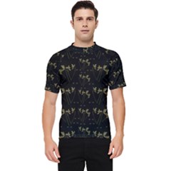 Exotic Snow Drop Flowers In A Loveable Style Men s Short Sleeve Rash Guard by pepitasart