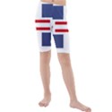 Abstract pattern geometric backgrounds   Kids  Mid Length Swim Shorts View1