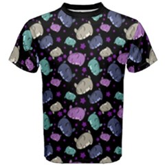 Mochi Hamsters (black) Men s Cotton Tee