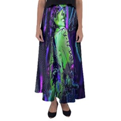 Effects Infestation Ii Flared Maxi Skirt by MRNStudios