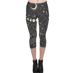 Magic-patterns Capri Leggings  by CoshaArt