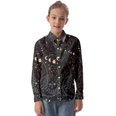 Magic-patterns Kids  Long Sleeve Shirt by CoshaArt