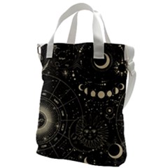 Magic-patterns Canvas Messenger Bag by CoshaArt