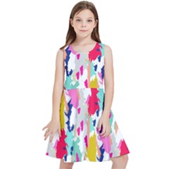 Acryl Paint Kids  Skater Dress by CoshaArt