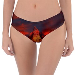 Switzerland-zermatt-mountains-snow- Reversible Classic Bikini Bottoms by Amaryn4rt