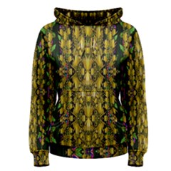 Fanciful Fantasy Flower Forest Women s Pullover Hoodie by pepitasart