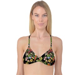 Tropical Pattern Reversible Tri Bikini Top by CoshaArt