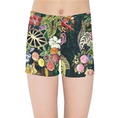 Tropical Pattern Kids  Sports Shorts by CoshaArt