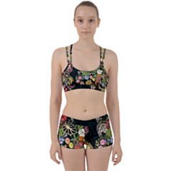 Tropical Pattern Perfect Fit Gym Set by CoshaArt