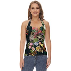 Tropical Pattern Basic Halter Top by CoshaArt