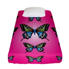 Butterfly Fitted Sheet (single Size)