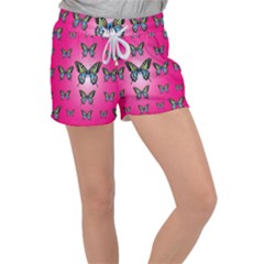 Butterfly Velour Lounge Shorts