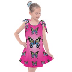 Butterfly Kids  Tie Up Tunic Dress