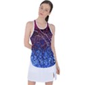 Autumn Fractal Forest Background Racer Back Mesh Tank Top View1