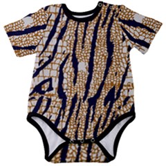 Tiger Snake Black 7000 Baby Short Sleeve Onesie Bodysuit by MickiRedd