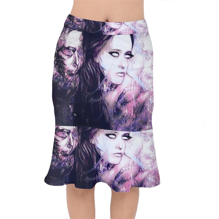 Sakura Girl Short Mermaid Skirt