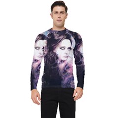 Sakura Girl Men s Long Sleeve Rash Guard by MRNStudios