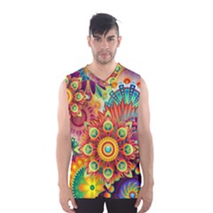 Mandalas-1084082 Men s Basketball Tank Top