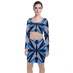 Abstract Pattern Geometric Backgrounds   Top And Skirt Sets by Eskimos