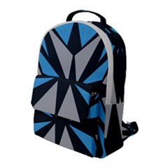 Abstract Pattern Geometric Backgrounds   Flap Pocket Backpack (large) by Eskimos