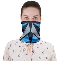 Abstract Pattern Geometric Backgrounds   Face Covering Bandana (adult) by Eskimos