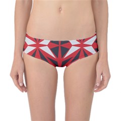 Abstract Pattern Geometric Backgrounds   Classic Bikini Bottoms