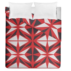 Abstract pattern geometric backgrounds   Duvet Cover Double Side (Queen Size)