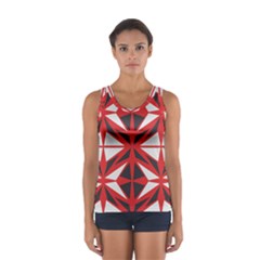 Abstract Pattern Geometric Backgrounds   Sport Tank Top 